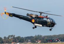 Last flight for the Belgian Alouette’s Photo: Paul Spiteri Lucas - Aérospatiale Alouette III, M-3
