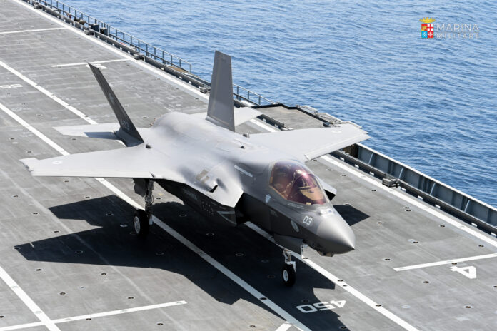 Photo: Italian Navy - Lockheed Martin F-35B Lightening II