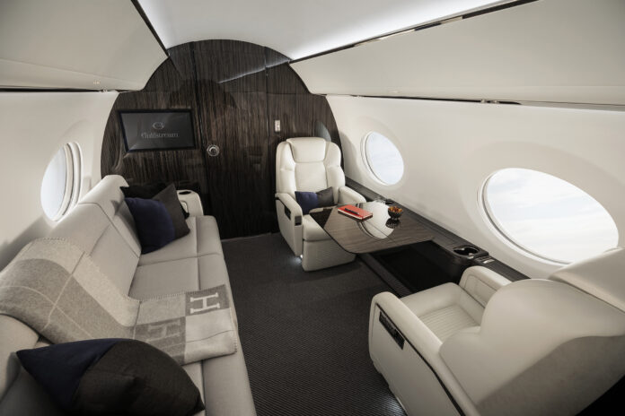 Photo: Gulfstream - G500 interior cabin