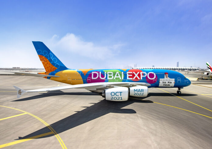 Photo: Emirates Airlines - Expo 2020 Special Livery