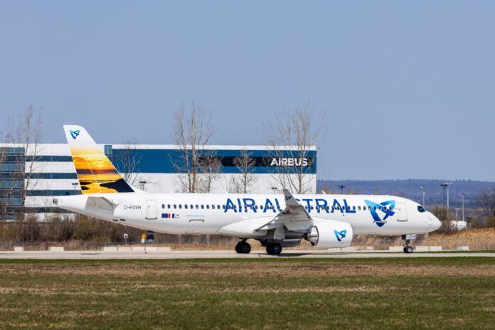 Photo: Airbus - Air Austral Airbus A220