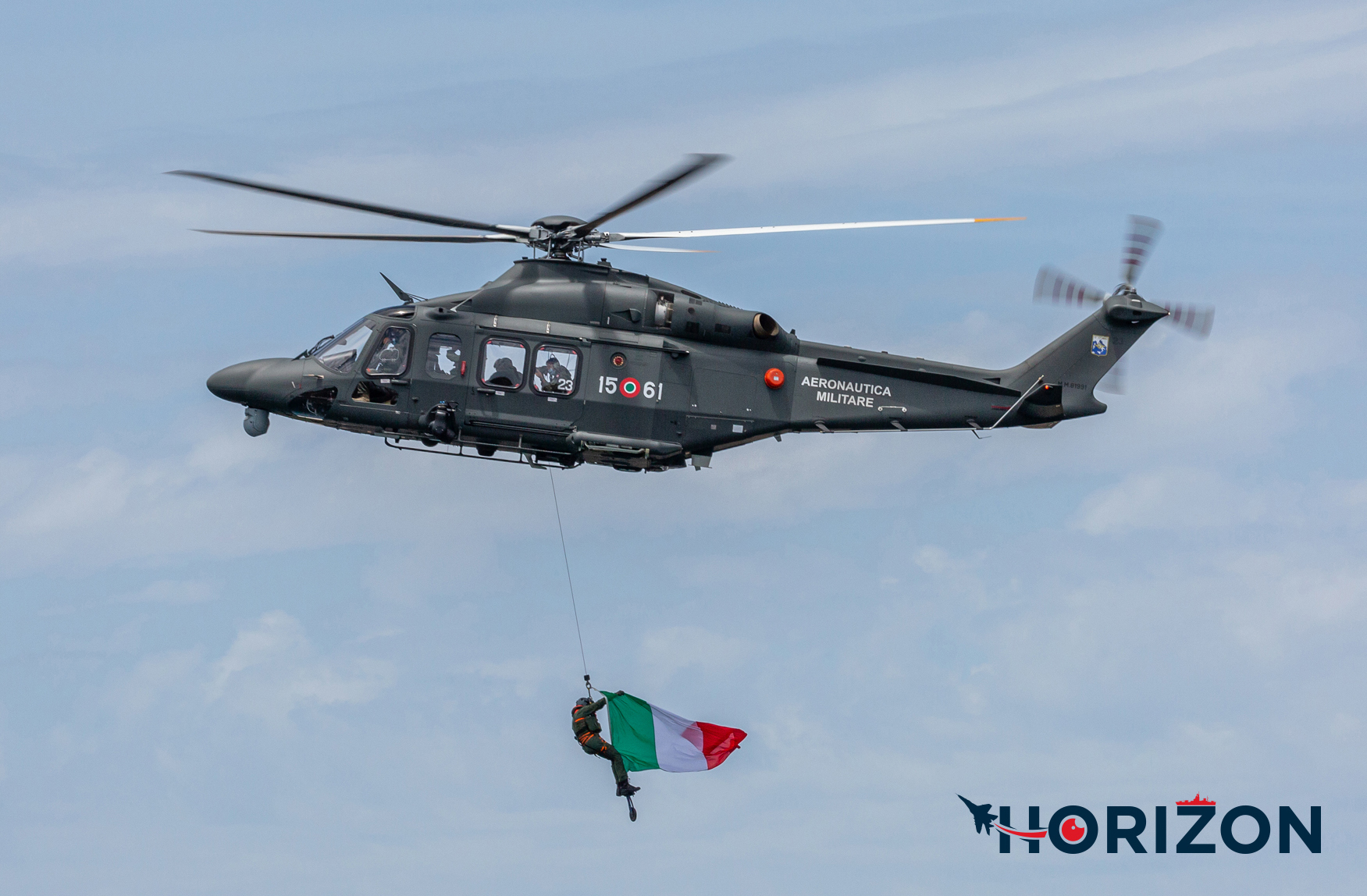 Italian Air Force Leonardo HH-139B during the Italian's Republic Day Celebration. Photo: Paul Spiteri Lucas