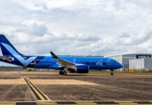 Breeze Airways unveils the first A220 Photo: Airbus - Breeze Airways Airbus A220