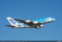 Mixed Fleet Flying for A380 and A320 approved by Japan’s Civil Aviation Bureau Photo: Airbus - ANA Airbus A380