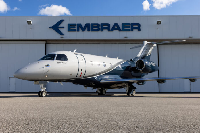 Photo: Embraer - Air Sprint Praetor 500