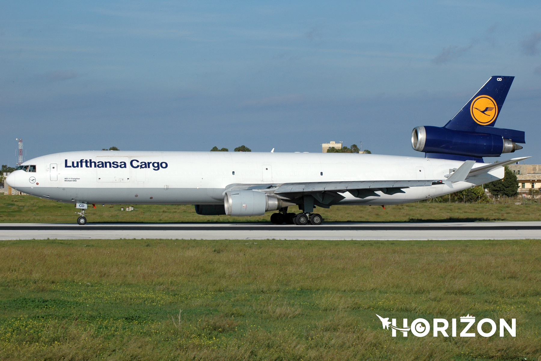 Lufthansa Cargo McDonnell Douglas MD11F, registration D-ALCD. Photo: Joseph Borg