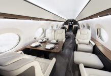 Gulfstream enhances G700 cabin environment with a lower cabin altitude Photo: Gulfstream - G700 enhanced cabin