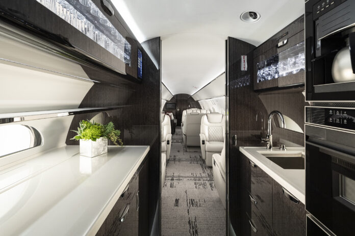 Gulfstream G600 Cabin Completions. Photo: Gulfstream