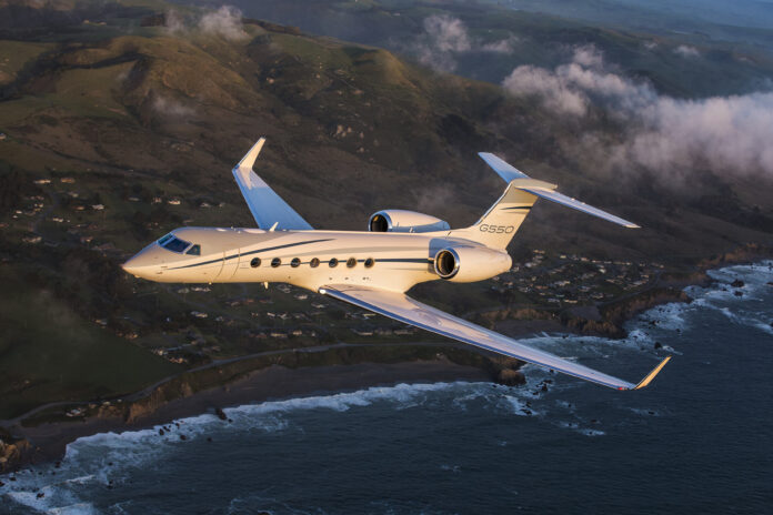 Photo: Gulfstream - G550