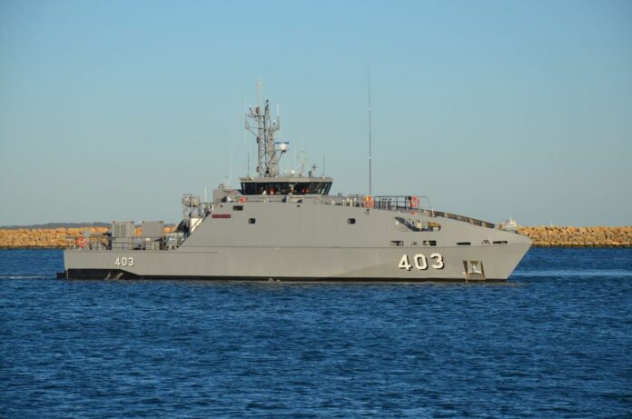 Photo: Austal - H533 HMPNGS Francis Agwi