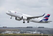 LATAM Airlines to upgrade more than 200 A320 family aircraft LATAM Airbus A320neo. Photo: Airbus