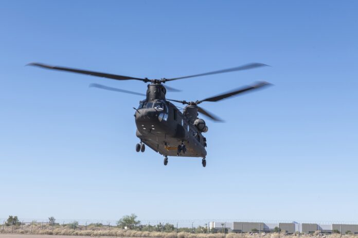 Photo: Boeing - First CH-47F Block II Chinook