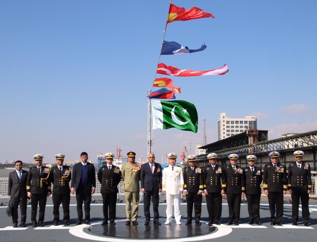 Photo: Pakistan Navy - Pakistan Navy’s first Type 054A/P Frigate, PNS TUGHRIL 