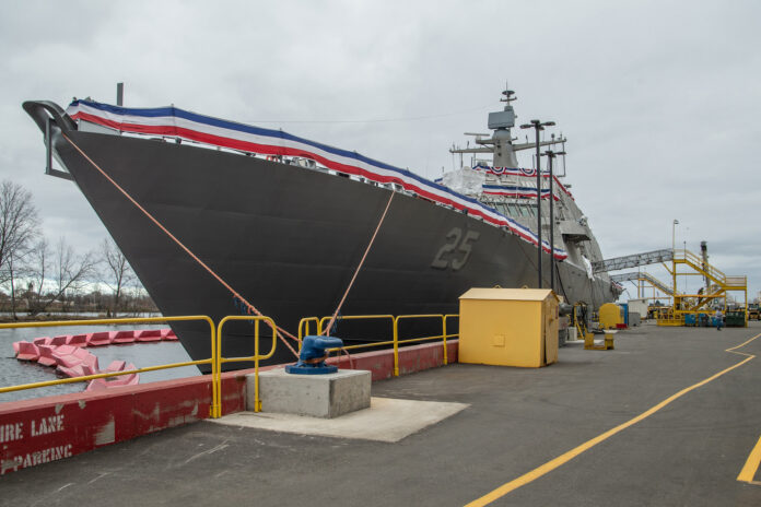 Photo: Lockheed Martin - Littoral Combat Ship 25 (USS Marinette)