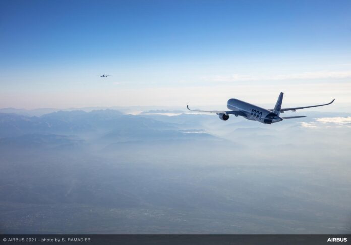 Photo: Airbus - A350-1000 Fello Fly transatlantic flight