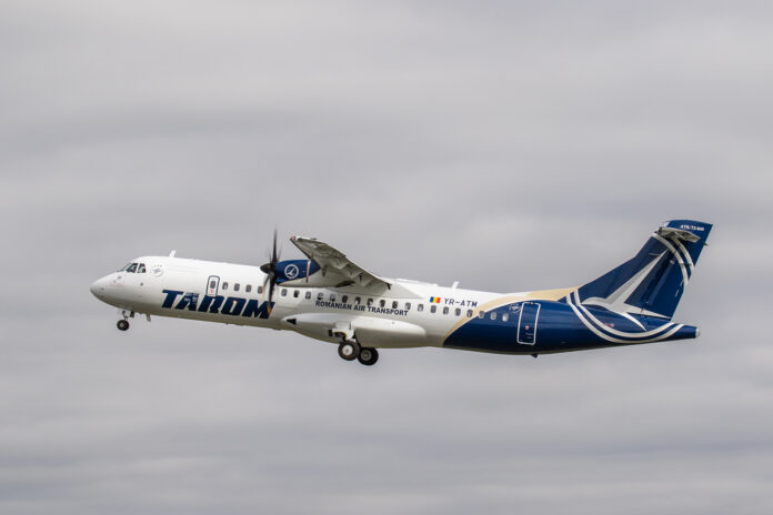 Photo: ATR - TAROM ATR 72-600