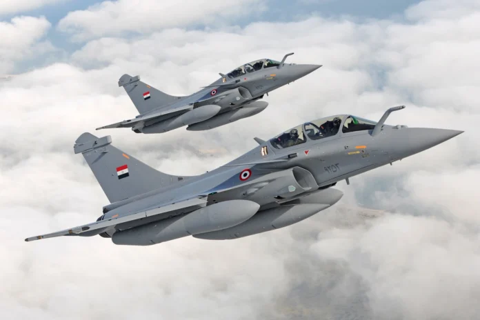 Egypt Air Force Rafales. Photo: Dassault Aviation
