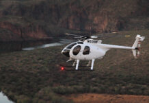 MD Helicopters MD 530F AT APSCON 2021 MD 530F. Photo: MD Helicopter