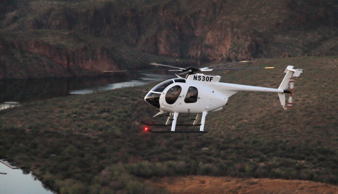 MD 530F. Photo: MD Helicopter