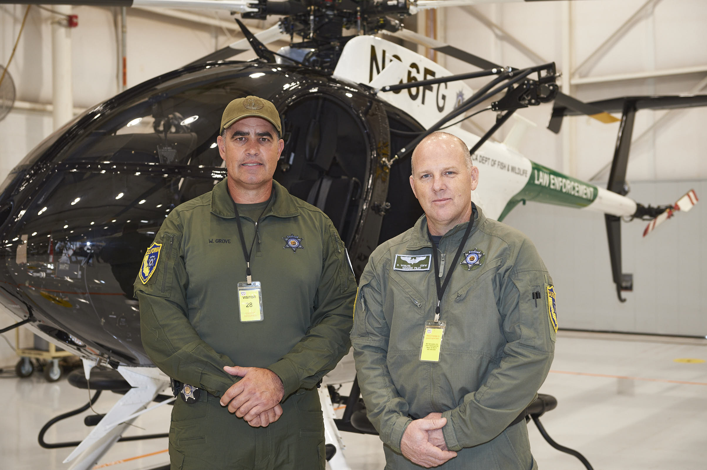 Photo: MD Helicopters - Delivery ceremony for MD 530F belonging to California Department of Fish and Wildlife.