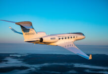 Gulfstream International City-Pair speed records G600 International City-Pair Speed Record. Photo: Gulfstream