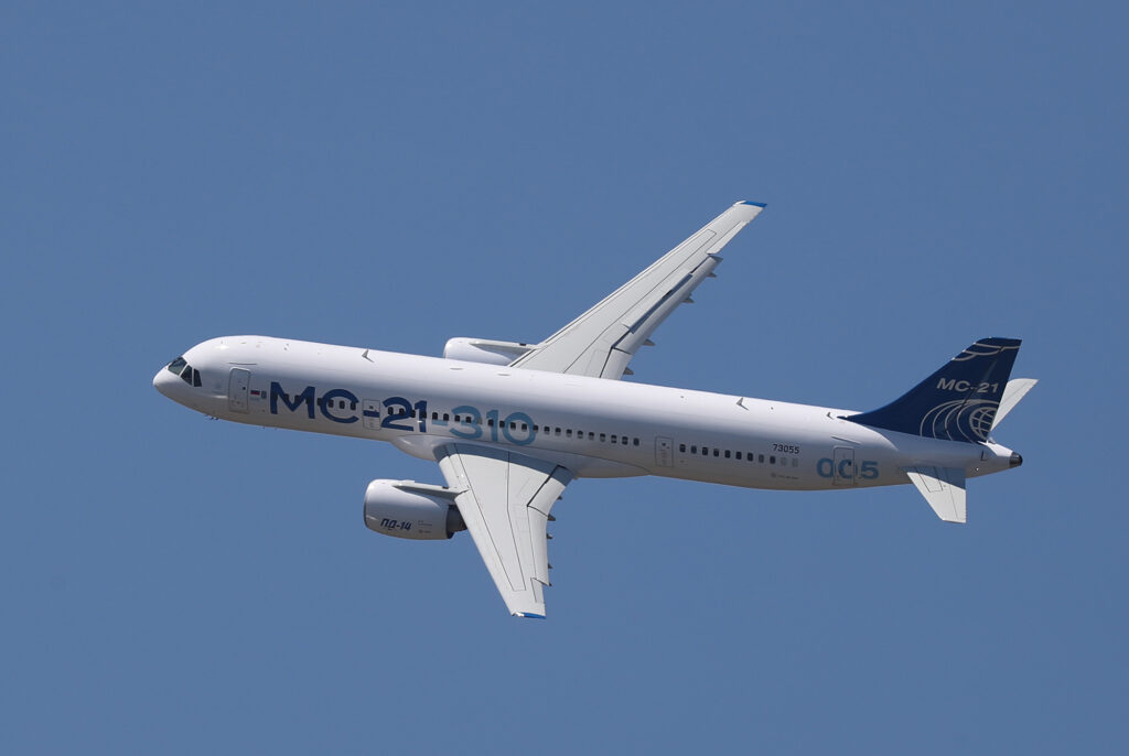 Photo: United Aircraft Corporation - MC-21-310