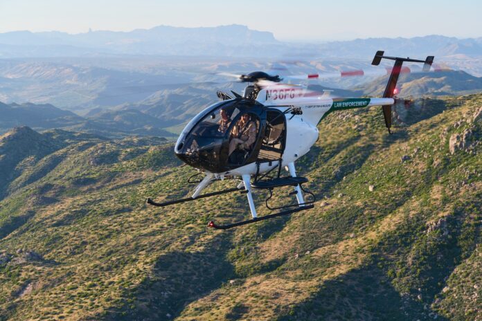 Photo: MD Helicopters - Department of Fish & Wildlife MD 530F