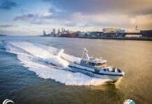 Successful trials conducted on first HPB-1900 high speed patrol craft for the Royal Navy Gibraltar Squadron