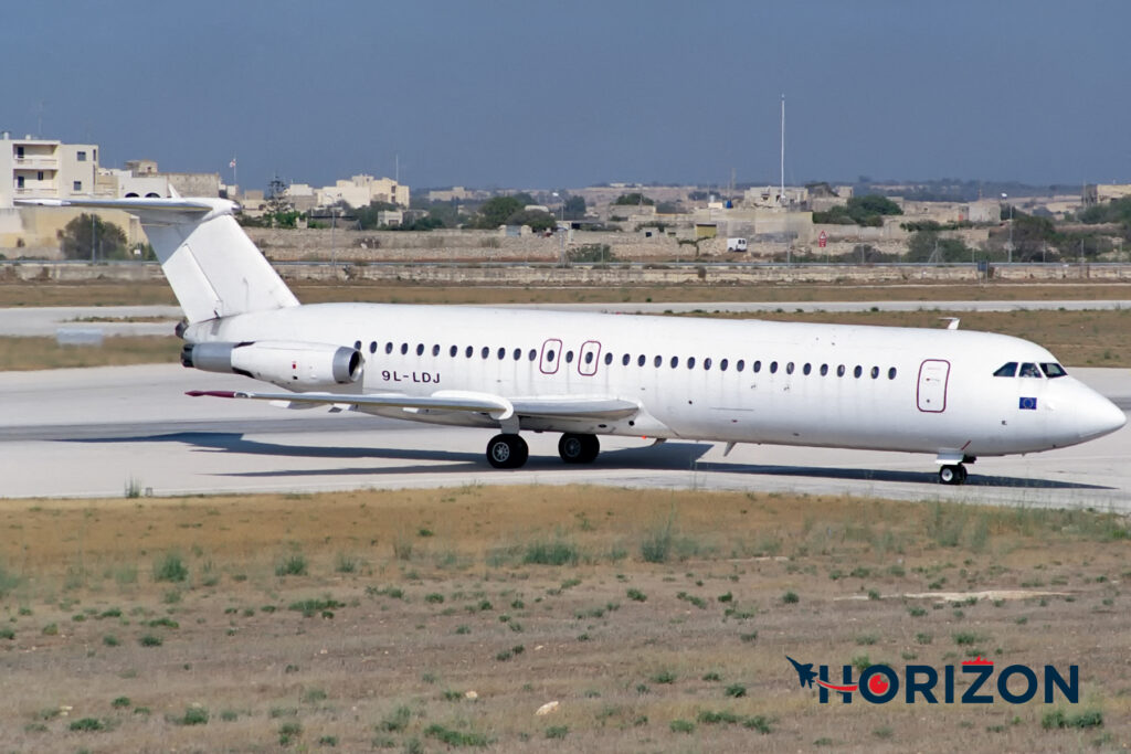 BAC 1-11-518FG One-Eleven, Registration 9L-LDJ. Photo: Joseph Borg