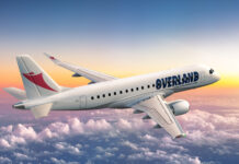 Embraer Announces a Contract with Overland Airways for Up to Six E175s