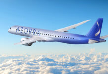Azorra Places Order For 20 Embraer E2 Aircraft Azorra E195 E2. Photo: Embraer