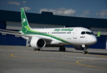 Iraqi Airways receives its first A220-300