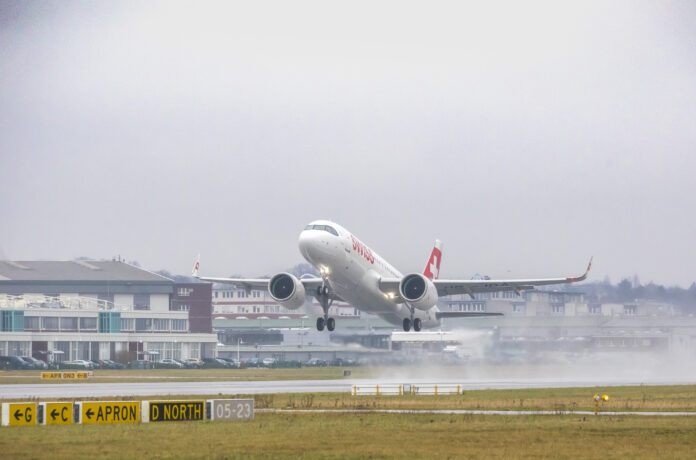 SWISS first Airbus A320neo with Airspace Cabin delivered. Photo: Airbus
