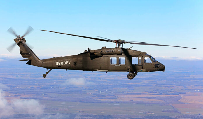 Autonomous BLACK HAWK. Photo: Sikorsky