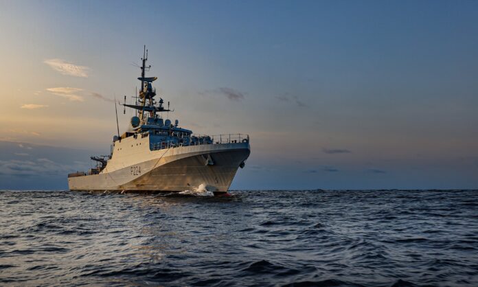 HMS Trent joins NATO task group in the Mediterranean. Photo: Royal Navy Crown Copyright