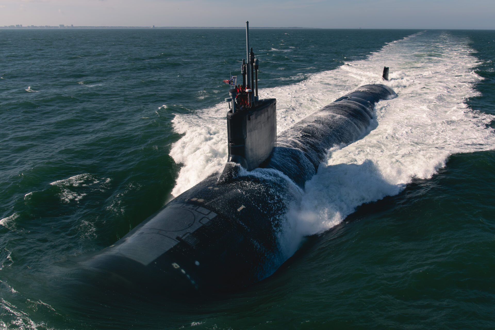 Virginia Class Submarine Montana Ssn 794 Completes Initial Sea Trials