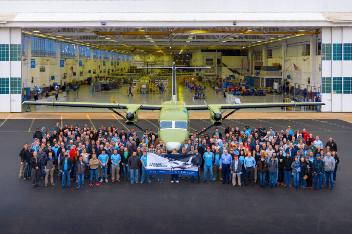 First Production Cessna SkyCourier. Photo: Textron Aviation