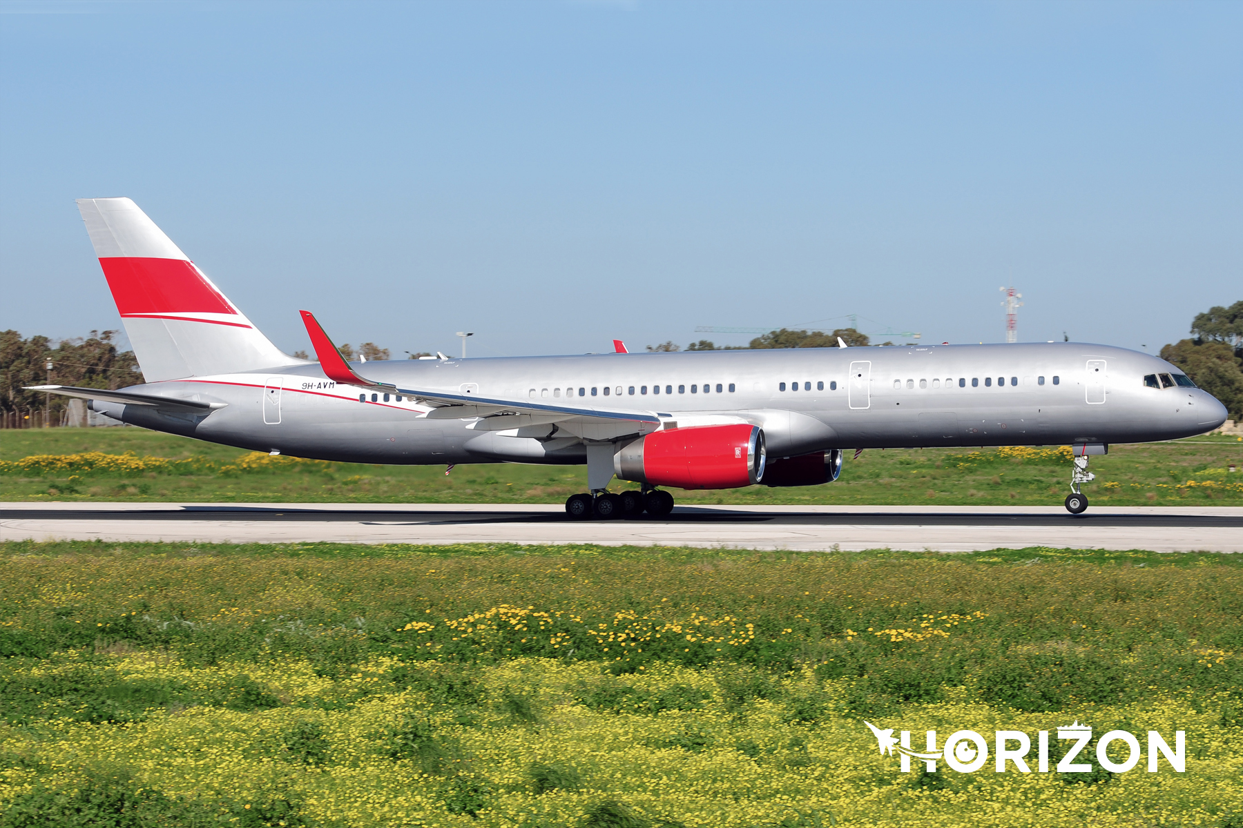 Jet Magic sole operated aircraft 9H-AVM is the first Boeing 757 registered in Malta. Photo: Joseph Borg