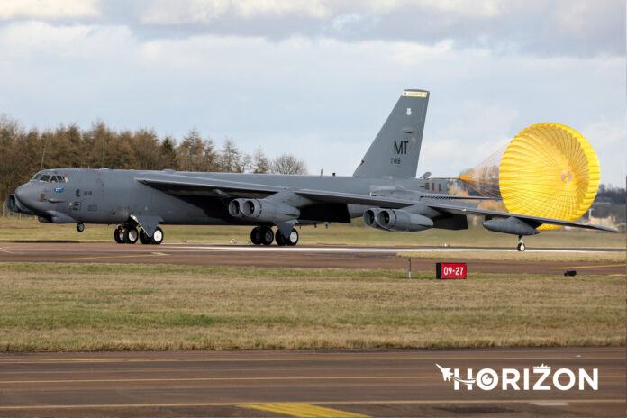 U.S. Air Force B-52H Stratofortress 61-0018. Photo: Ian Harding