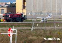 Light aircraft accident at MIA