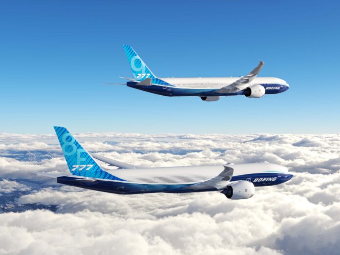 Boeing 777-8 Freighter and 777-9 aircraft: Photo: Boeing