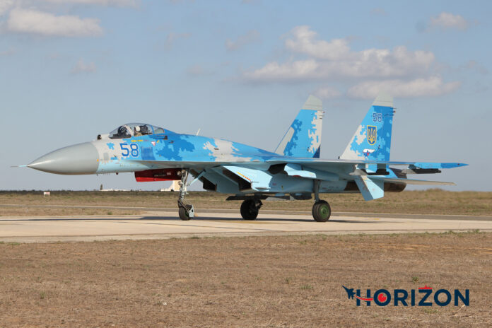 Ukrainian Air Force Sukhoi Su-27P 58 Blue. Photo: Massimo Farrugia