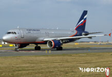 Europe closes airspace for Russian aircraft Aeroflot Airbus A320-214 VQ-BBC. Photo: Christopher Ebejer