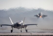 German Air Forces select F-35A as a Tornado Replacement 1.6 times faster than sound: With the afterburner, the F-35 develops a thrust of around 191,000 Newtons. It is designed for a cell load capacity of 9 g. Photo: Bundeswehr/Jane Schmidt