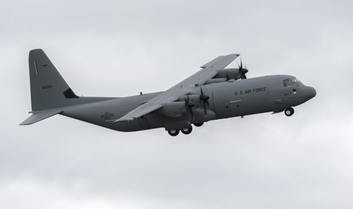 The 500th C-130J Super Hercules delivered by Lockheed Martin is a C-130J-30 airlifter operated by the West Virginia Air National Guard. Photo:Lockheed Martin photo by David Key