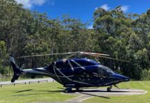 Australia’s first Bell 429 wheeled landing gear helicopter delivered Bell 429. Photo: Bell Textron