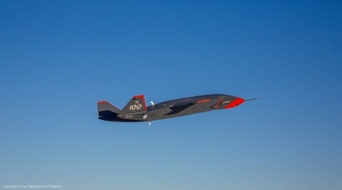 MQ-28A 'Ghost Bat'. Photo: Boeing