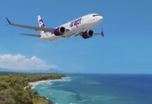 Arajet, New Airline in Caribbean, Orders 20 737 MAX Jets Boeing Arajet 737-8 MAX. Photo: Boeing