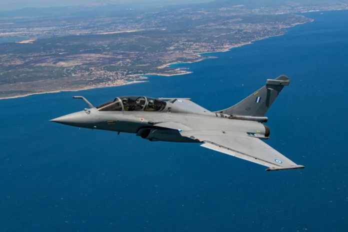 Hellenic Air Force Dassault Rafale. Photo: Dassault Aviation