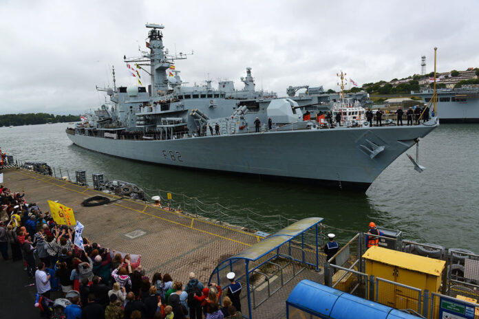 HMS Somerset. Photo: Royal Navy